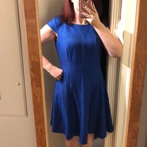 Cobalt blue A line dress size 16